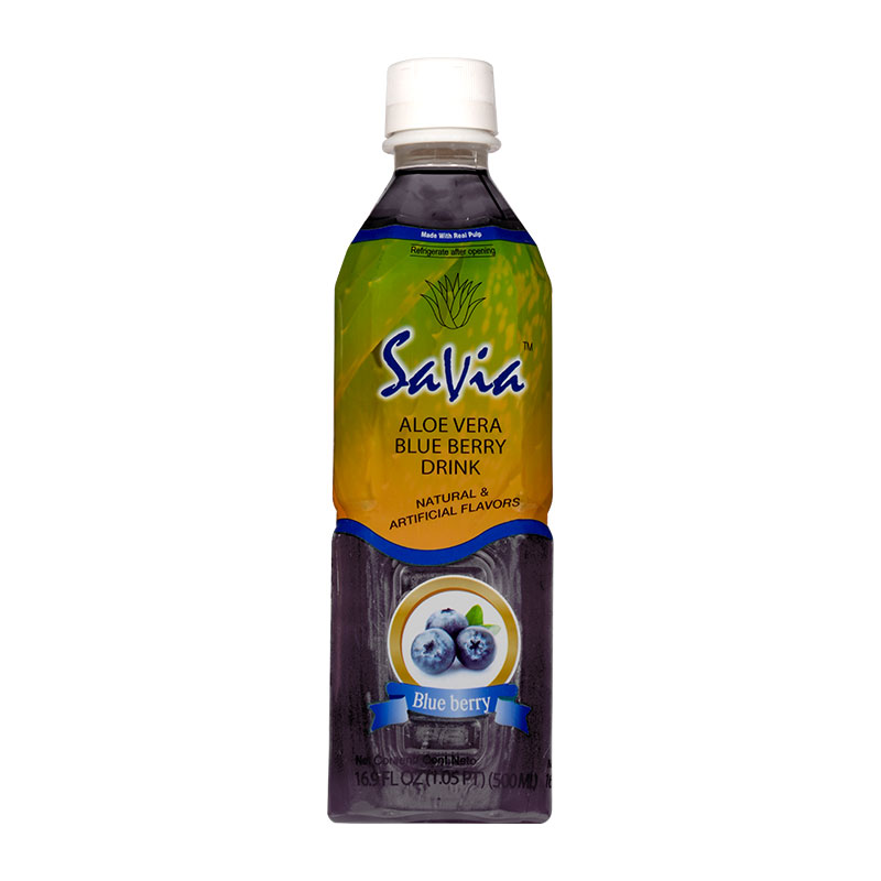 500ml ALOE VERA DRINK WITH BLUEBERRY FLAVOR