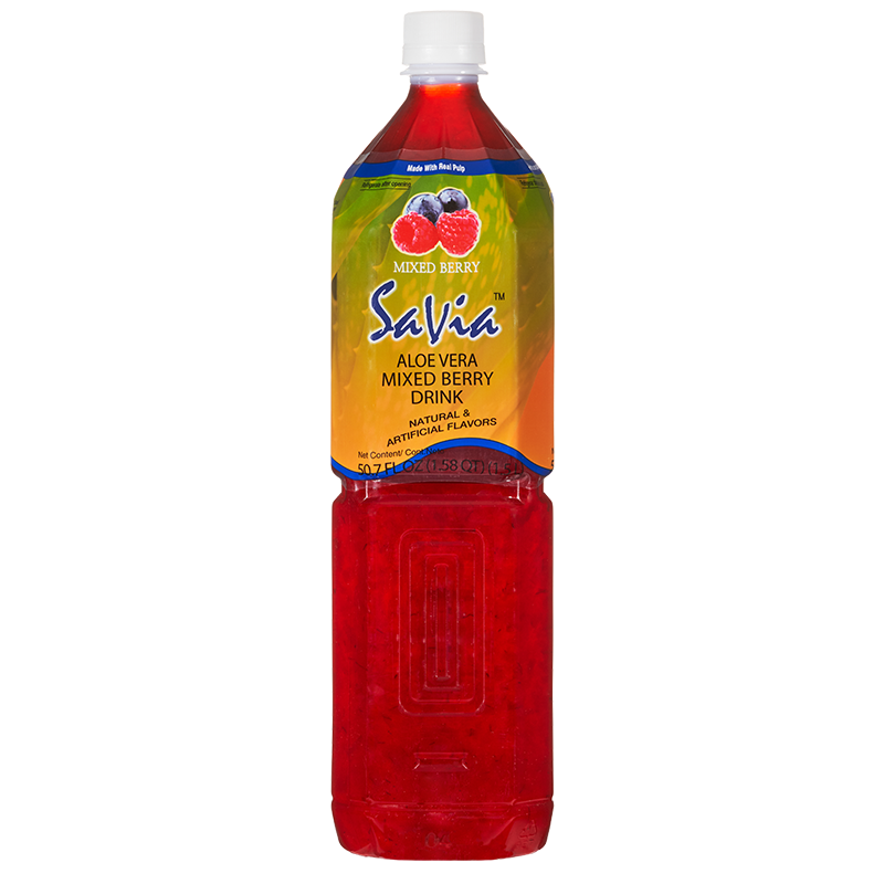1.5L ALOE VERA DRINK WITH MIXED BERRY FLAVOR