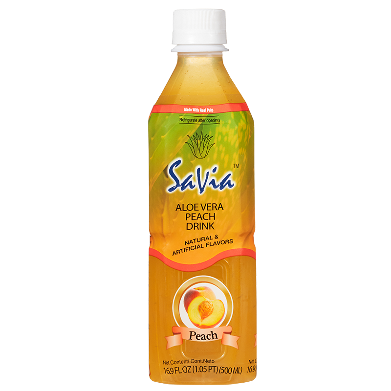 500ml ALOE VERA DRINK WITH PEACH FLAVOR