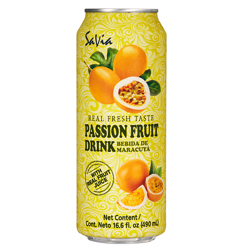 490ml FRUIT JUICE WITH PASSION FRUIT FLAVOR