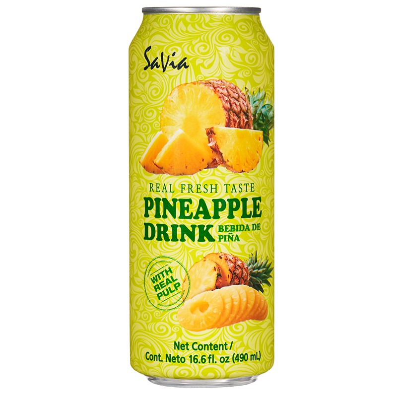 490ml FRUIT JUICE WITH PINEAPPLE FLAVOR