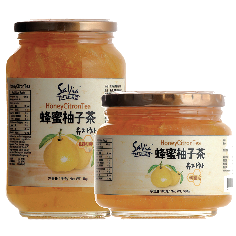 580g & 1KG LIQUID HONEY CITRON TEA