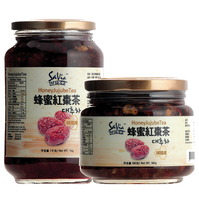 580g & 1KG LIQUID HONEY JUJUBE TEA