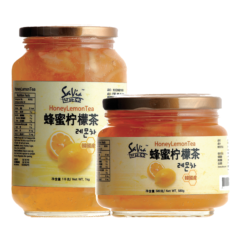 580g & 1KG LIQUID HONEY LEMON TEA