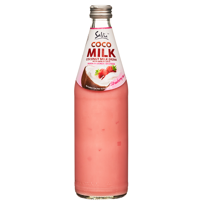 485ml COCONUT MILK DRINK WITH STRAWBERRY FLAVOR