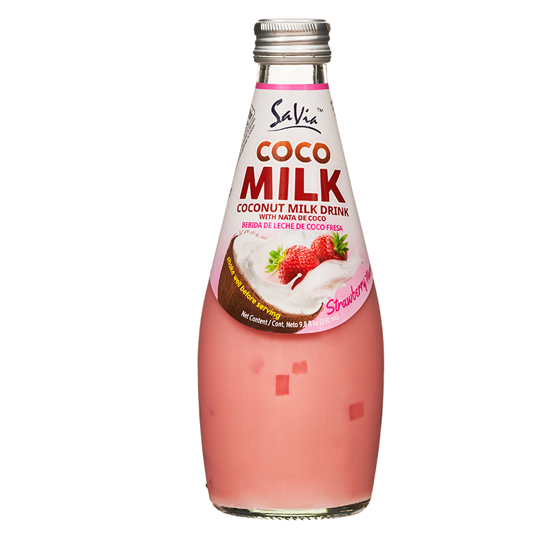 290ml COCONUT MILK DRINK WITH STRAWBERRY FLAVOR